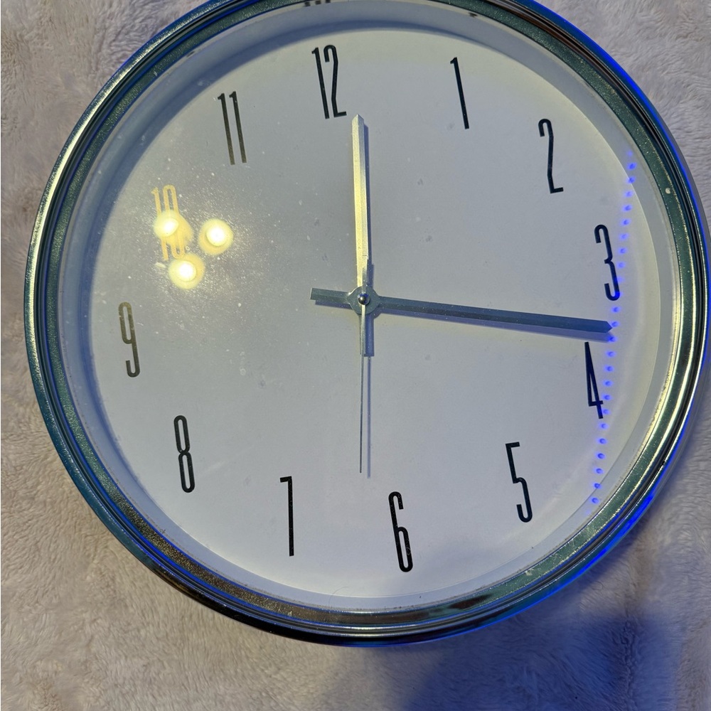 Modern White Wall Clock